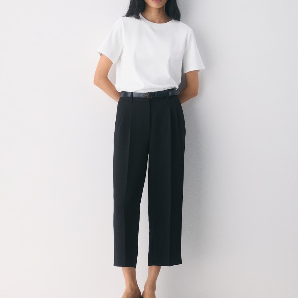 Wilfred Aritzia Effortless Cropped Pants